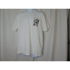 DC Comics Batman Guardian T-Shirt 100% Cotton White Tee Official Licensed XL NWT